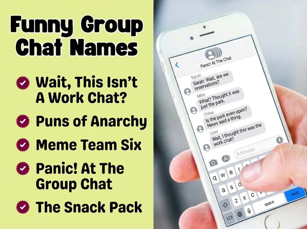 Funny Group Chat Names