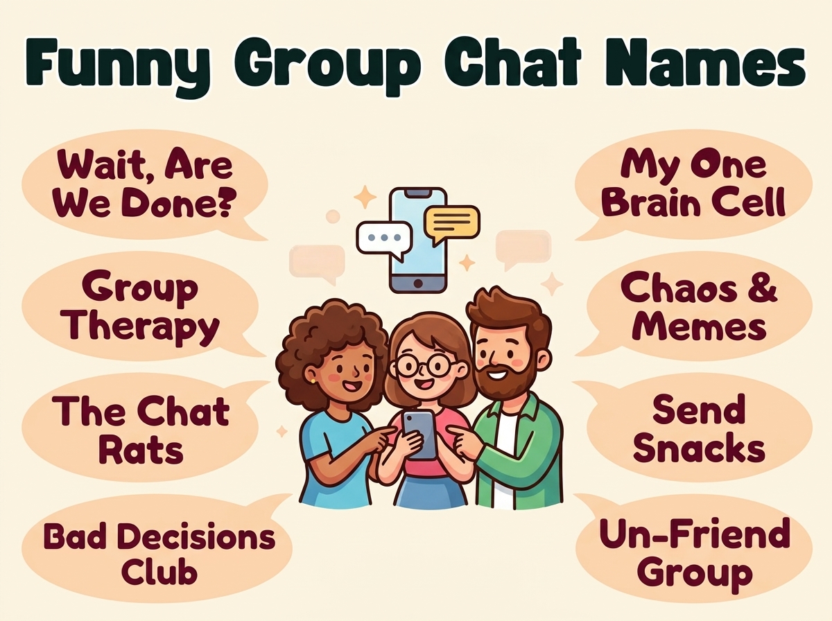 Funny Group Chat Names