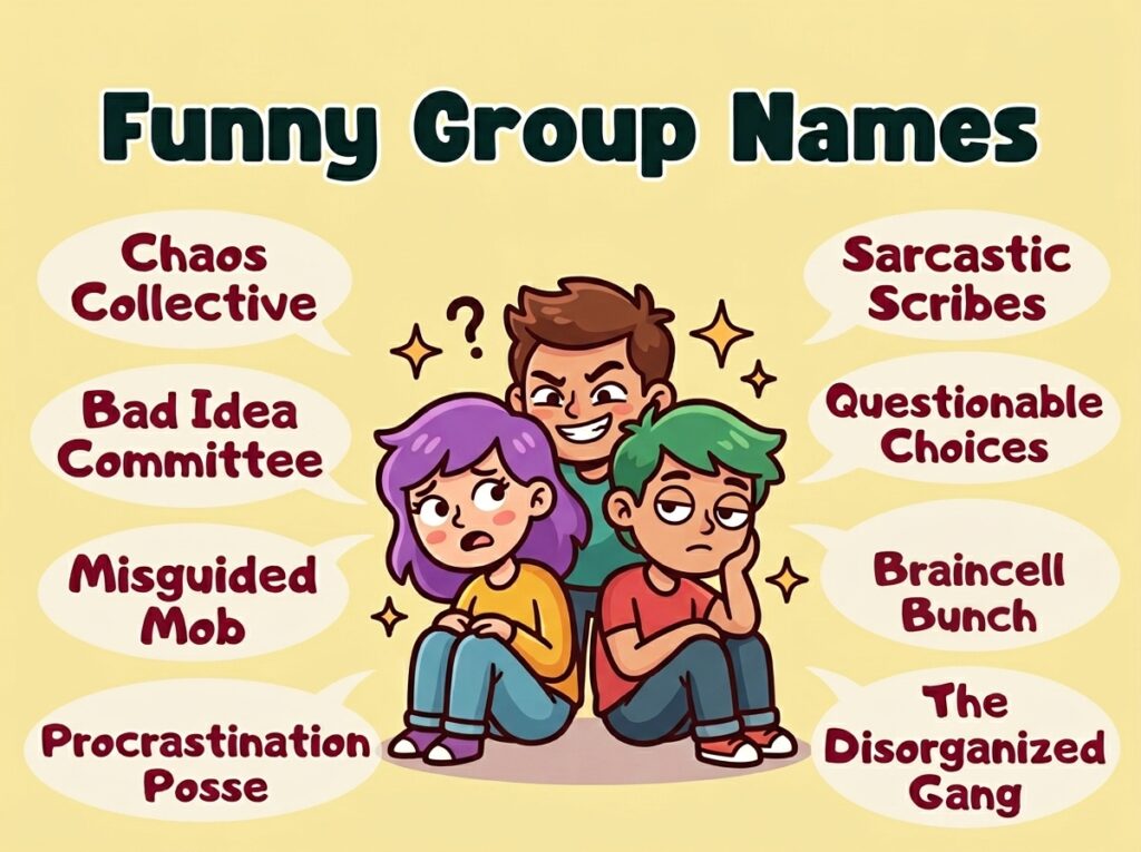 Funny Group Names