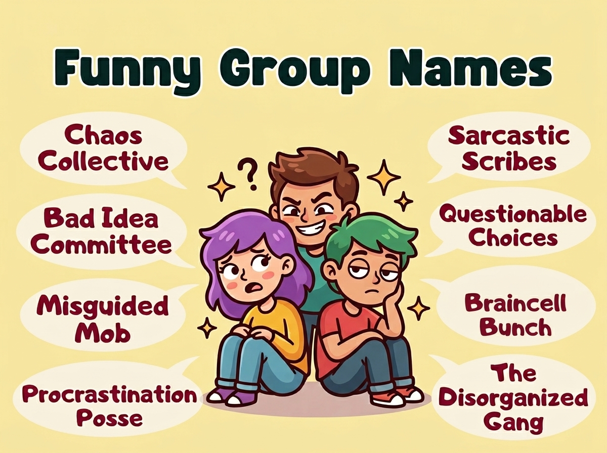 Funny Group Names