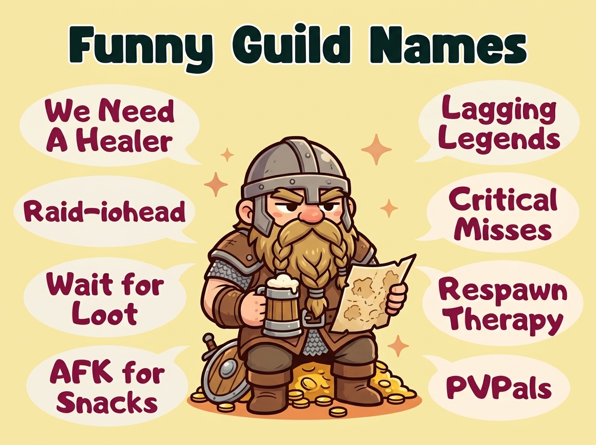 Funny Guild Names