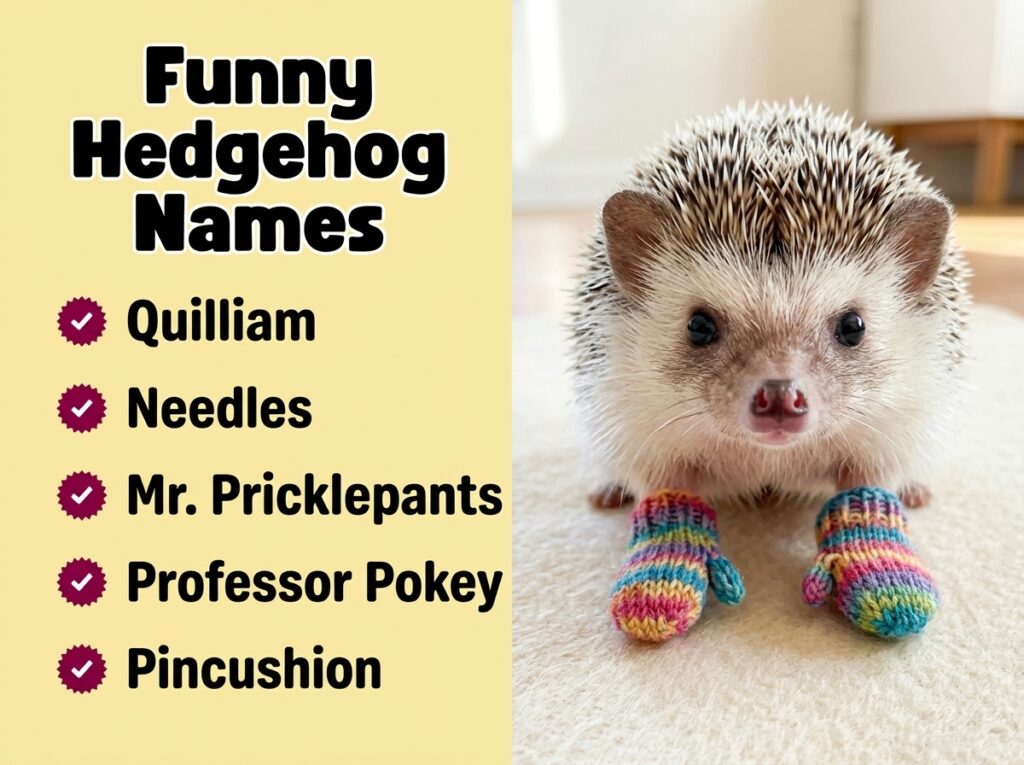 Funny Hedgehog Names