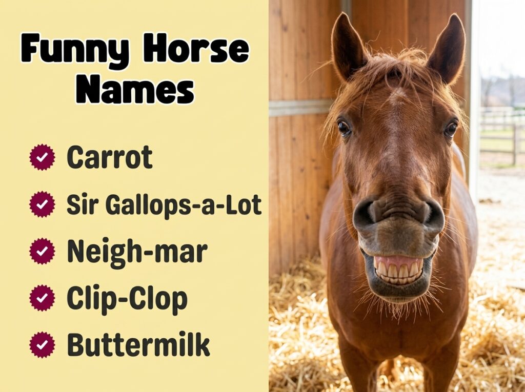 Funny Horse Names
