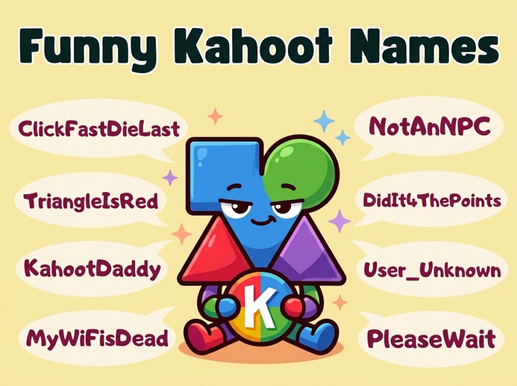Funny Kahoot Names