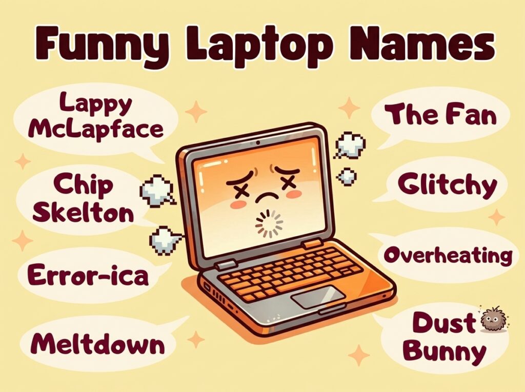 Funny Laptop Names