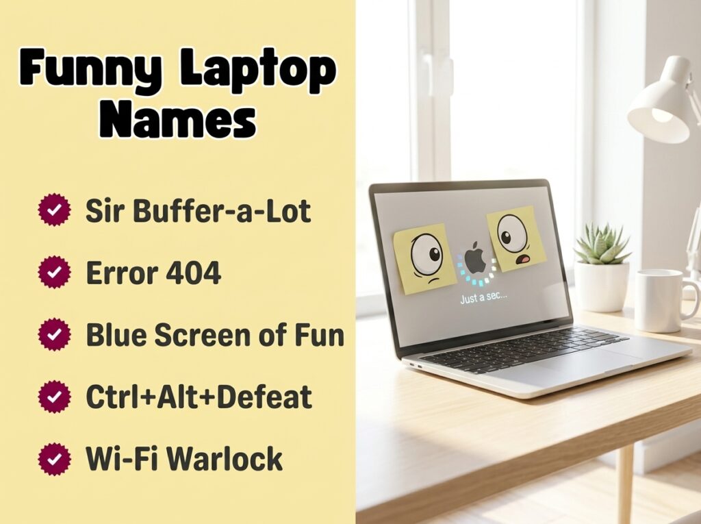 Funny Laptop Names