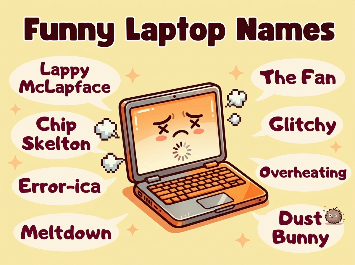 Funny Laptop Names