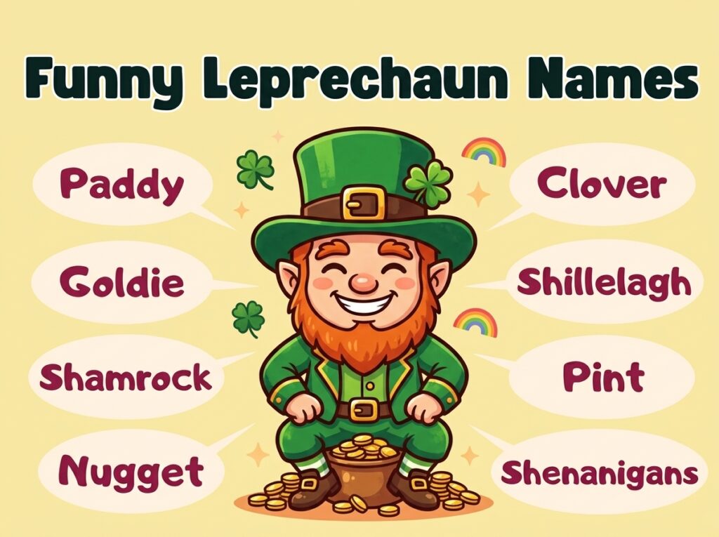 Funny Leprechaun Names