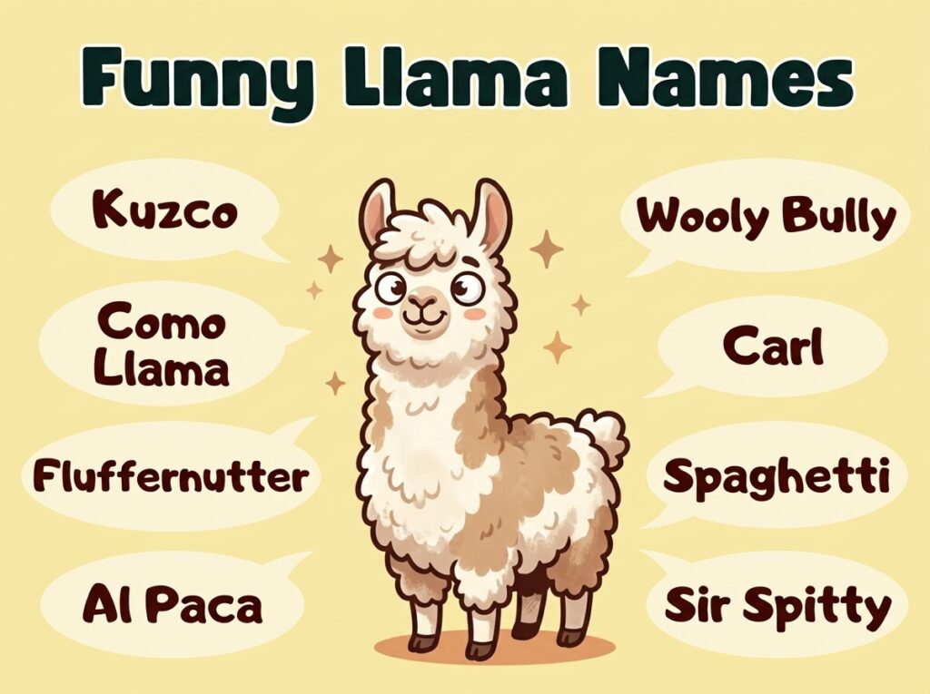 Funny Llama Names