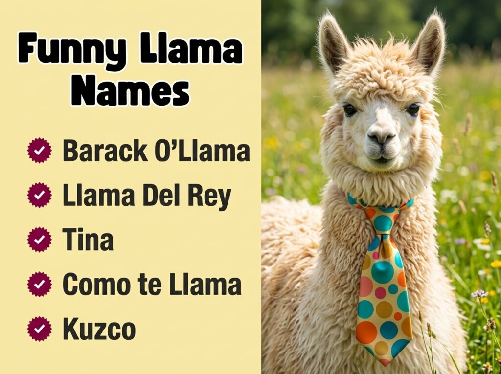 Funny Llama Names