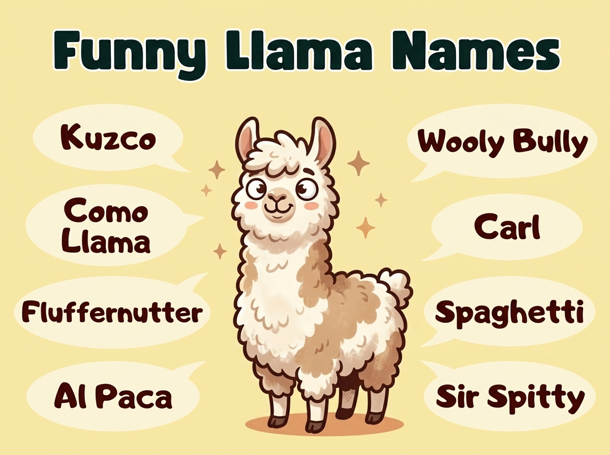 Funny Llama Names