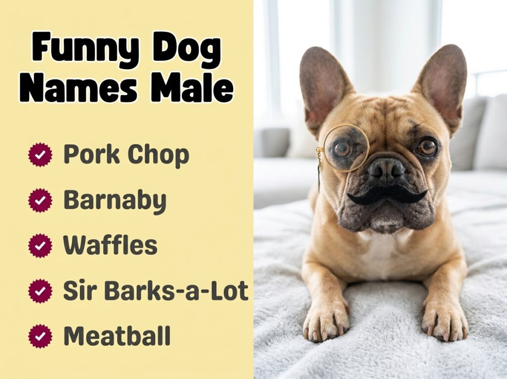 Funny Boy Dog Names