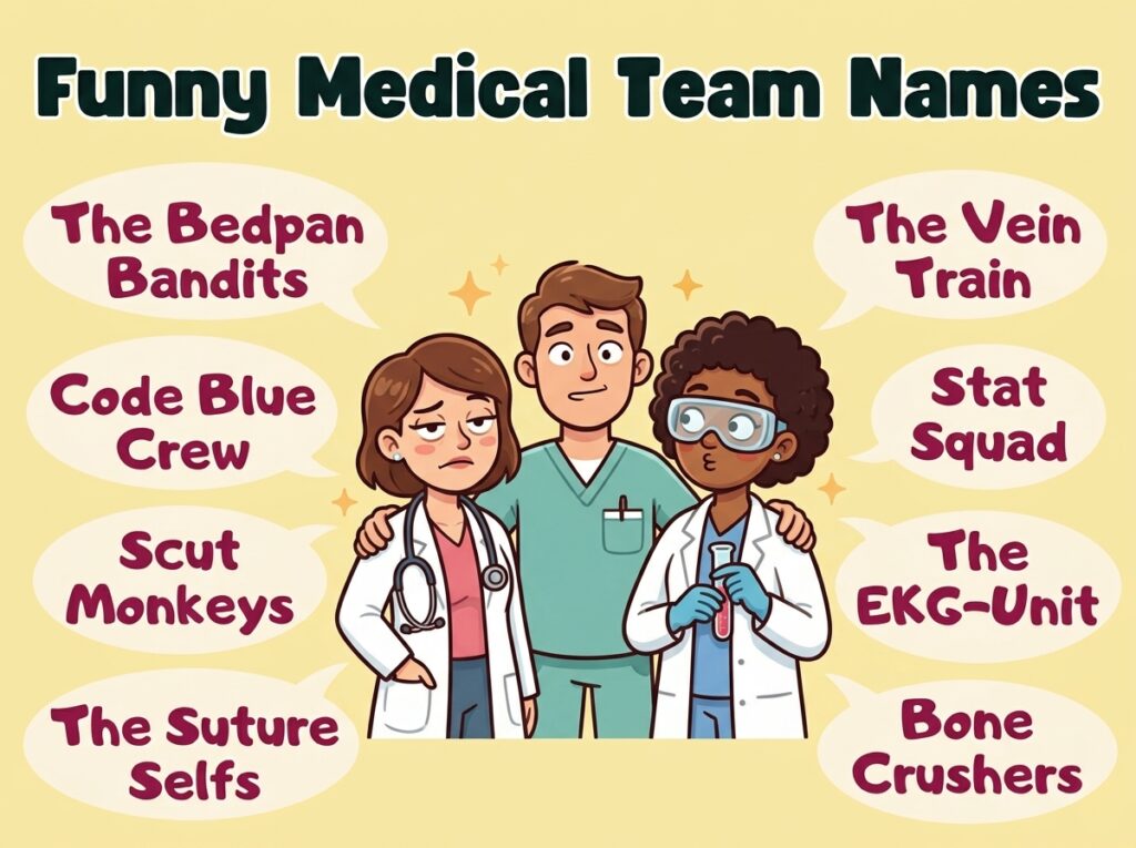 Funny Medical Team Names