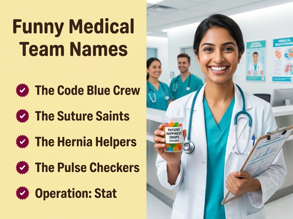 Funny Medical Team Names