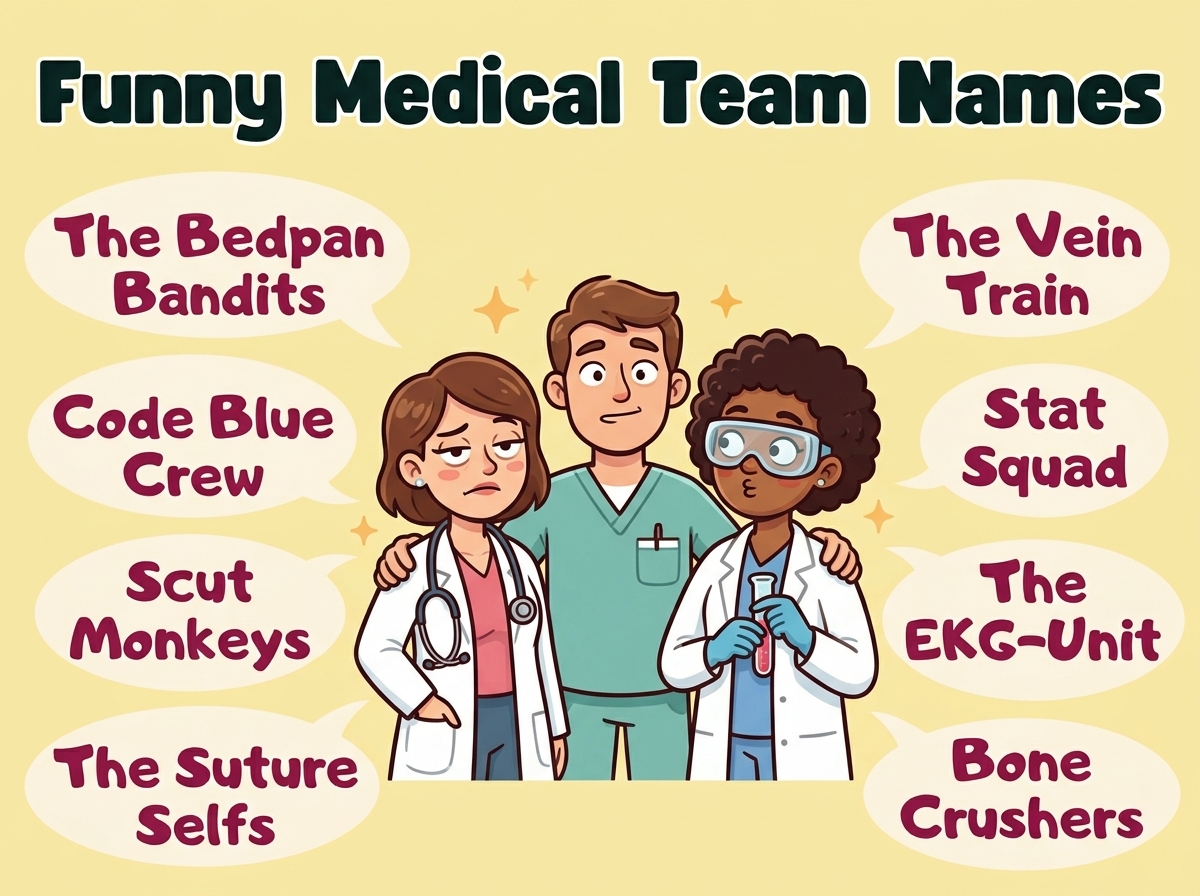 Funny Medical Team Names