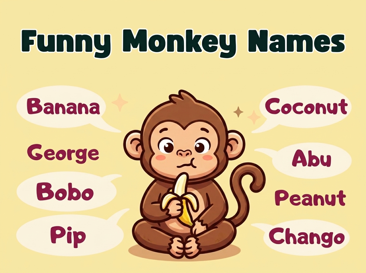 Funny Monkey Names