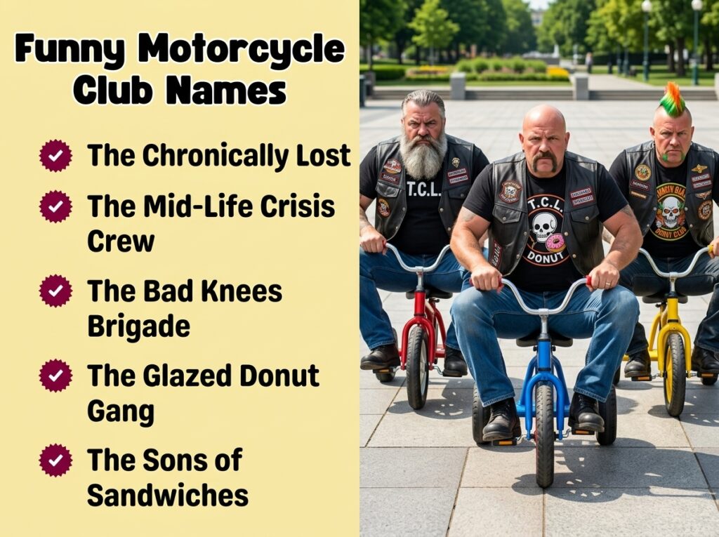 Funny Motorcycle Club Names