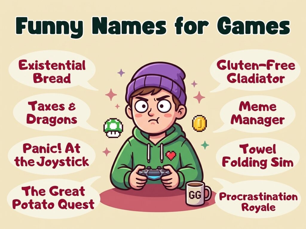 Funny Names for Games