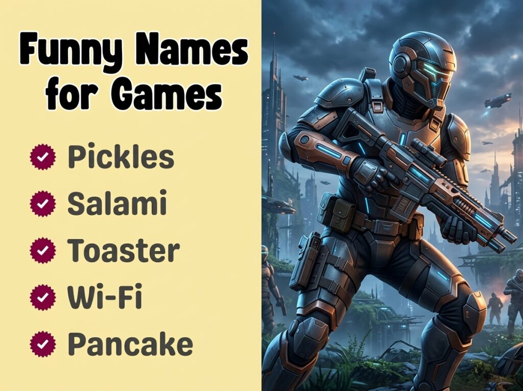 Funny Names for Games