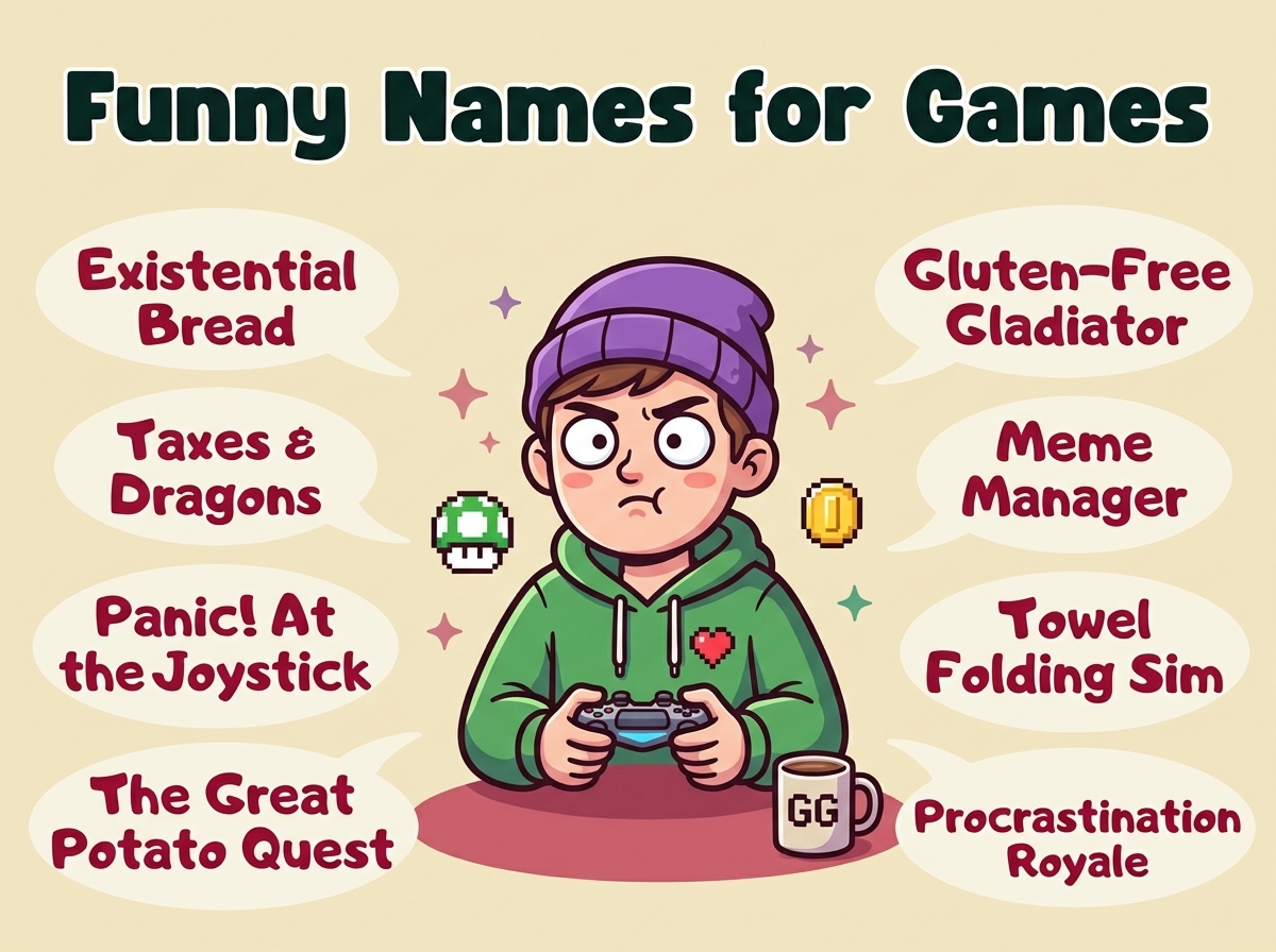 Funny Names for Games
