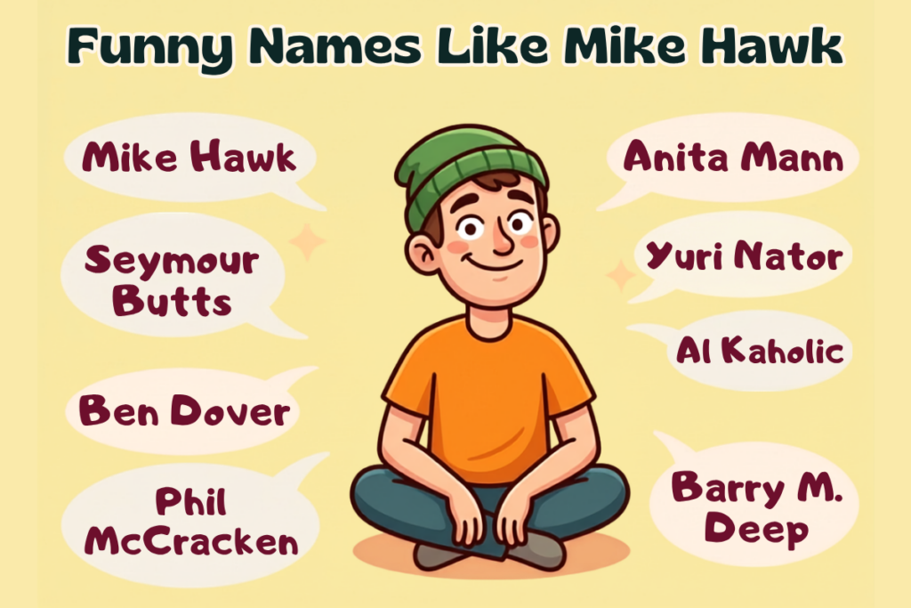 Funny Names Like Mike Hawk