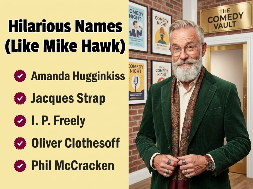 Funny Names Like Mike Hawk