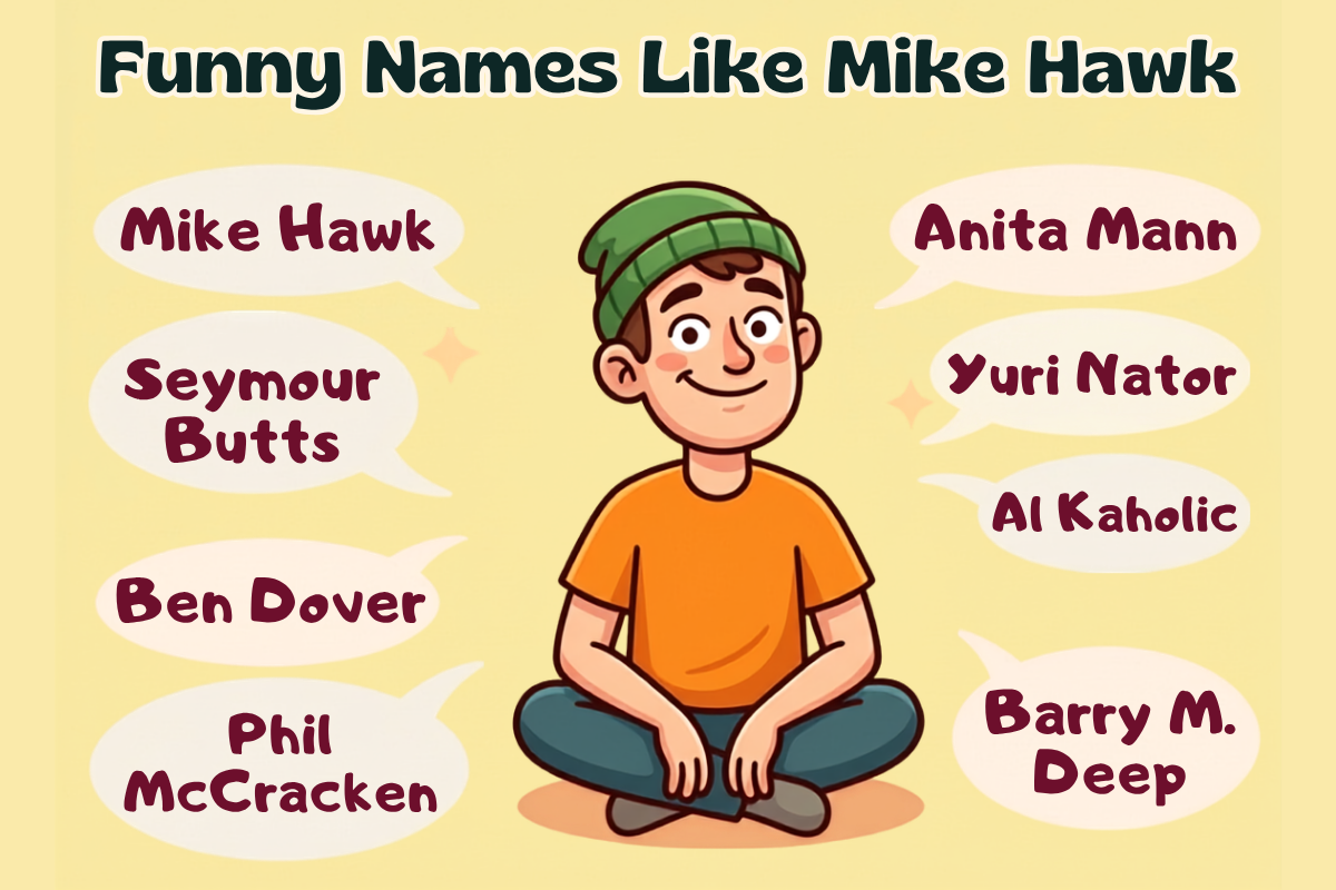 Funny Names Like Mike Hawk