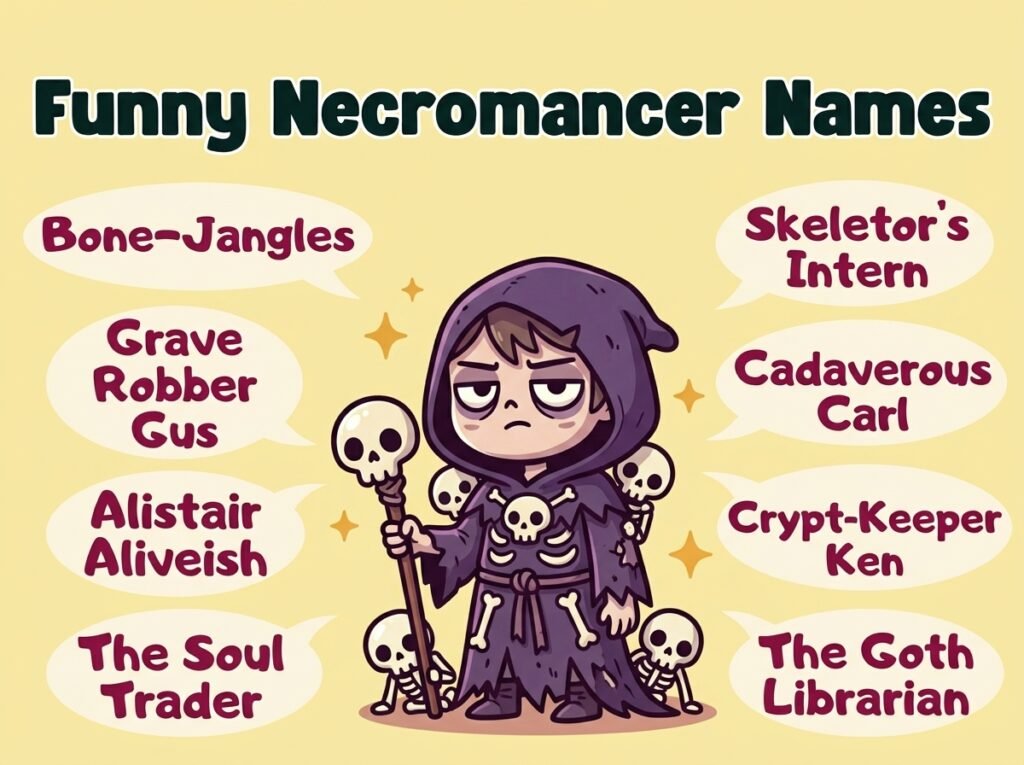 Funny Necromancer Names