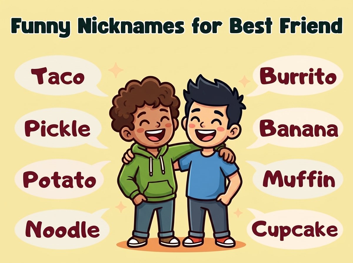 Funny Nicknames for Best Friend
