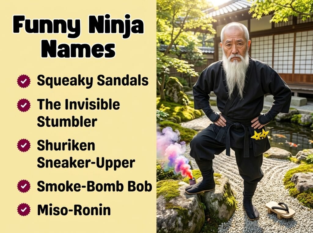 Funny Ninja Names