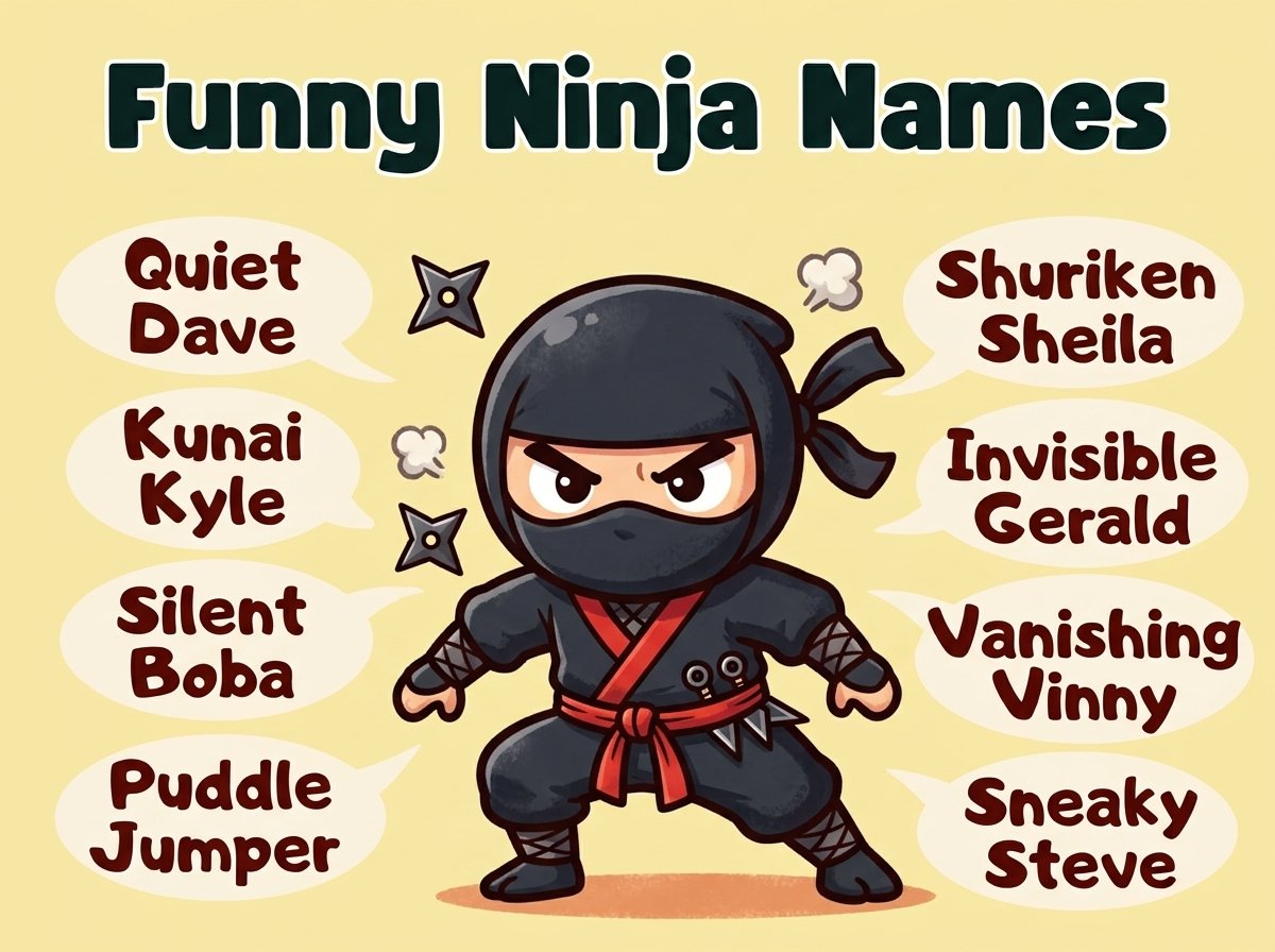Funny Ninja Names