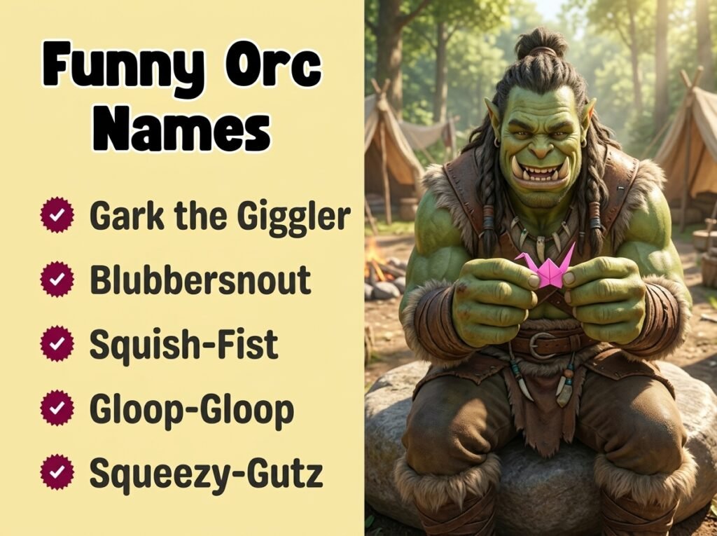 Funny Orc Names