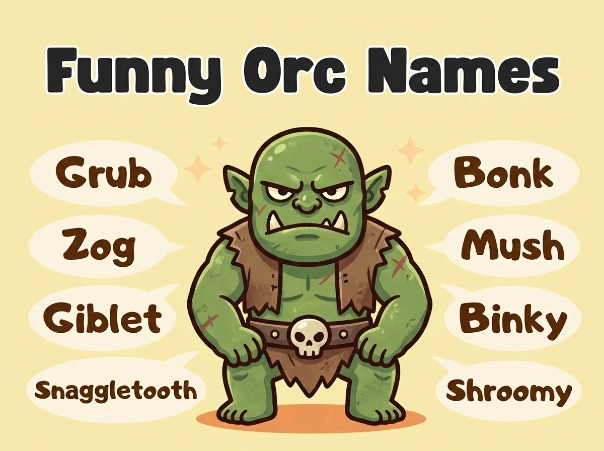 Funny Orc Names