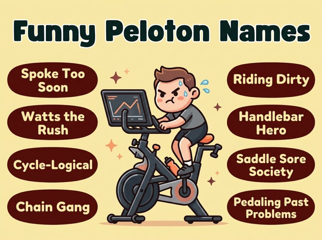 Funny Peloton Names