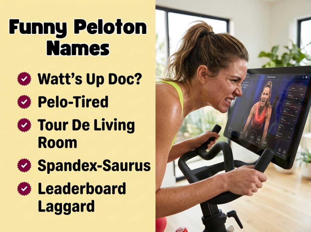 Funny Peloton Names