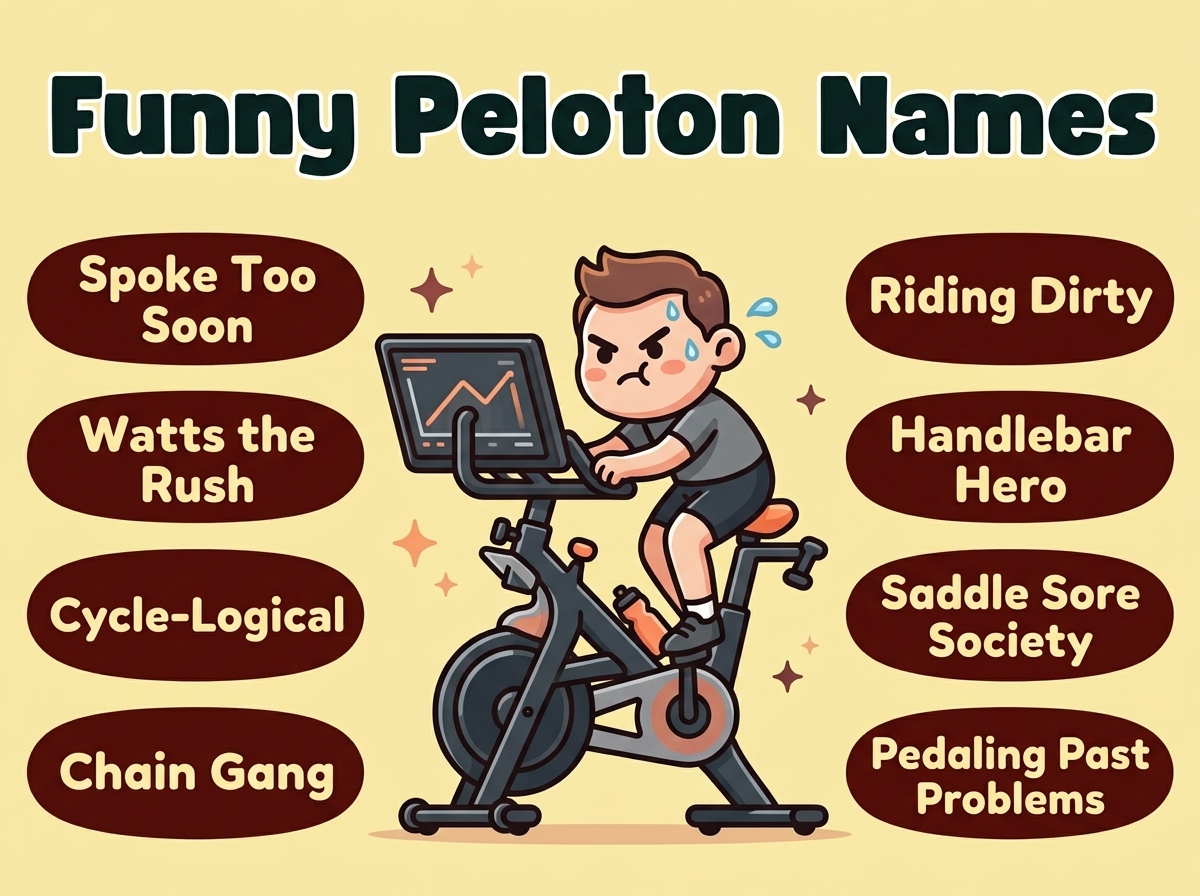 Funny Peloton Names