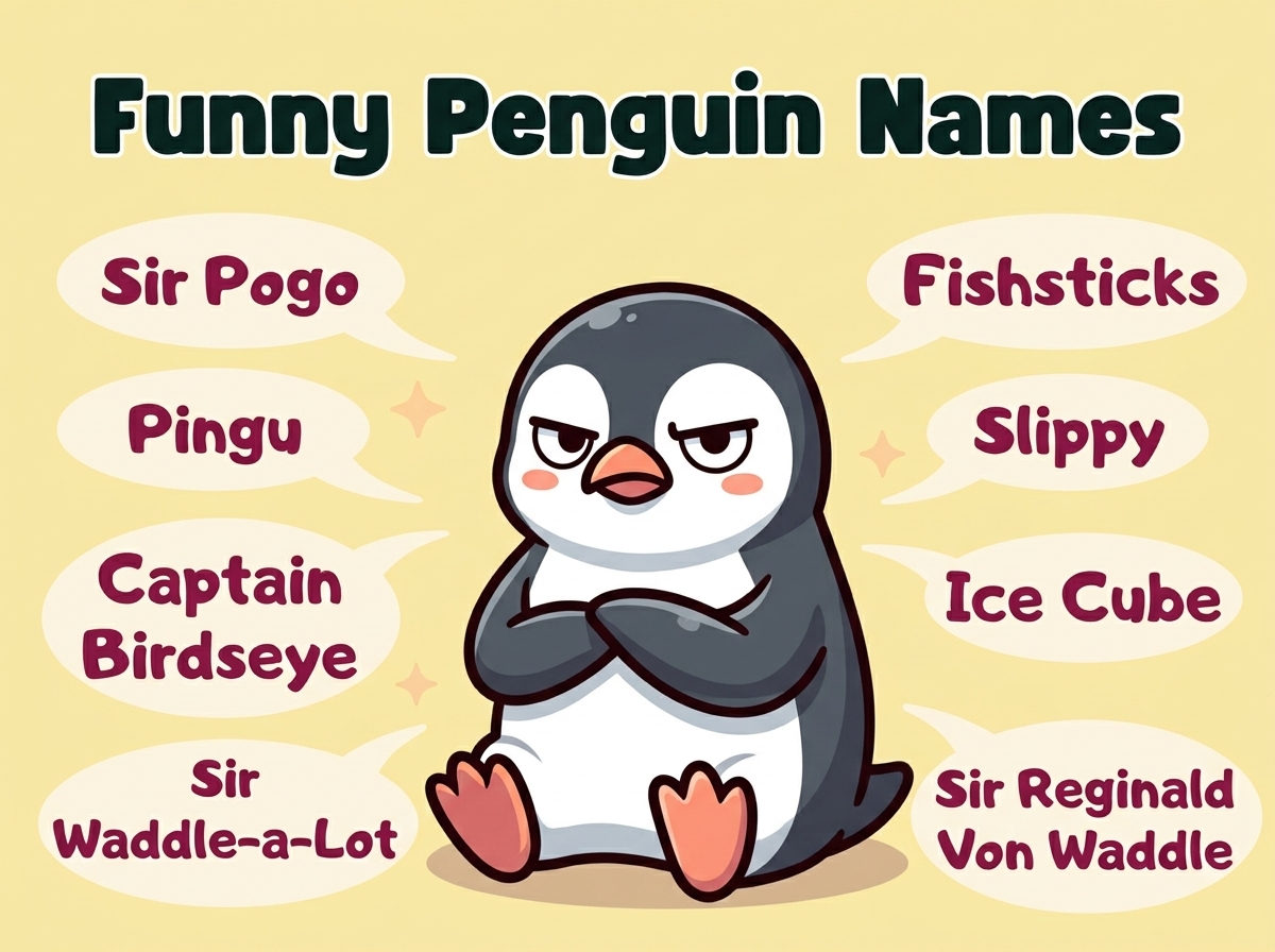 Funny Penguin Names