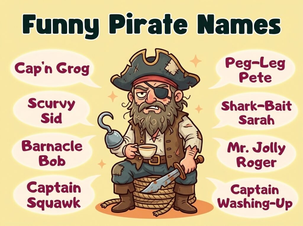 Funny Pirate Names