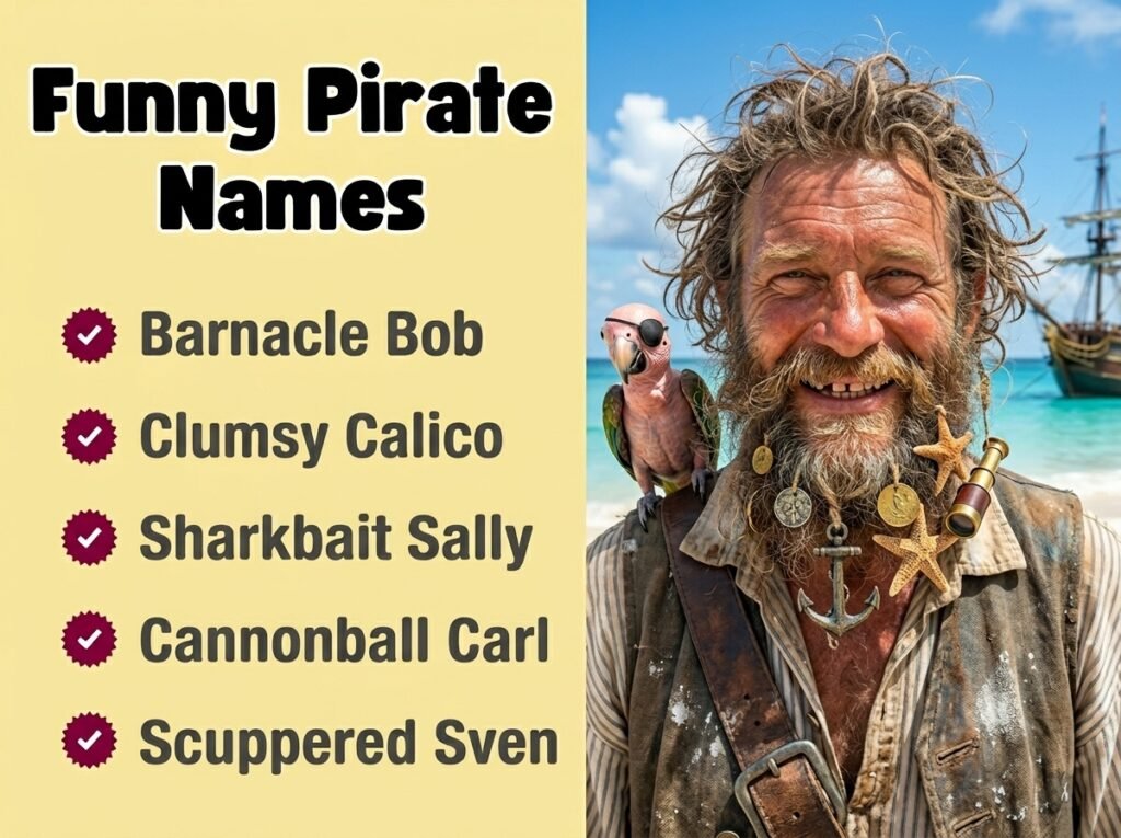 Funny Pirate Names