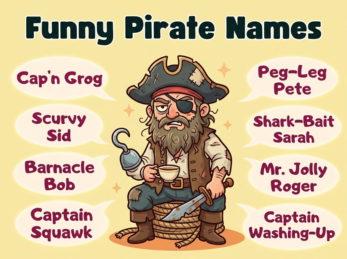 Funny Pirate Names