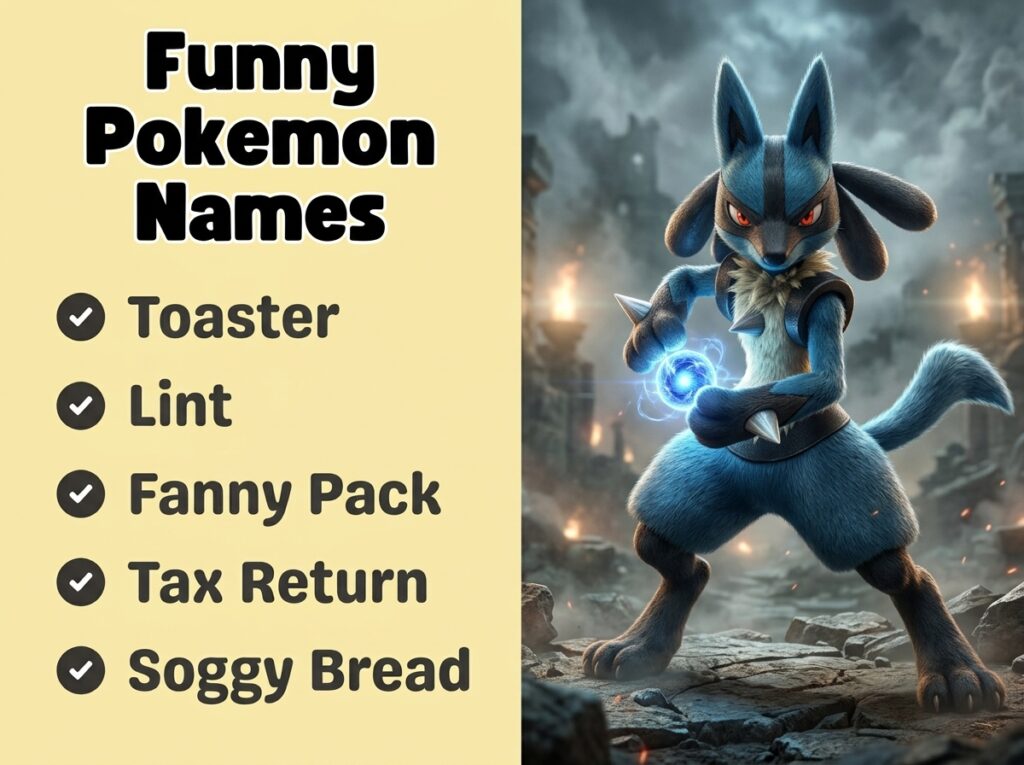Funny Pokemon Names