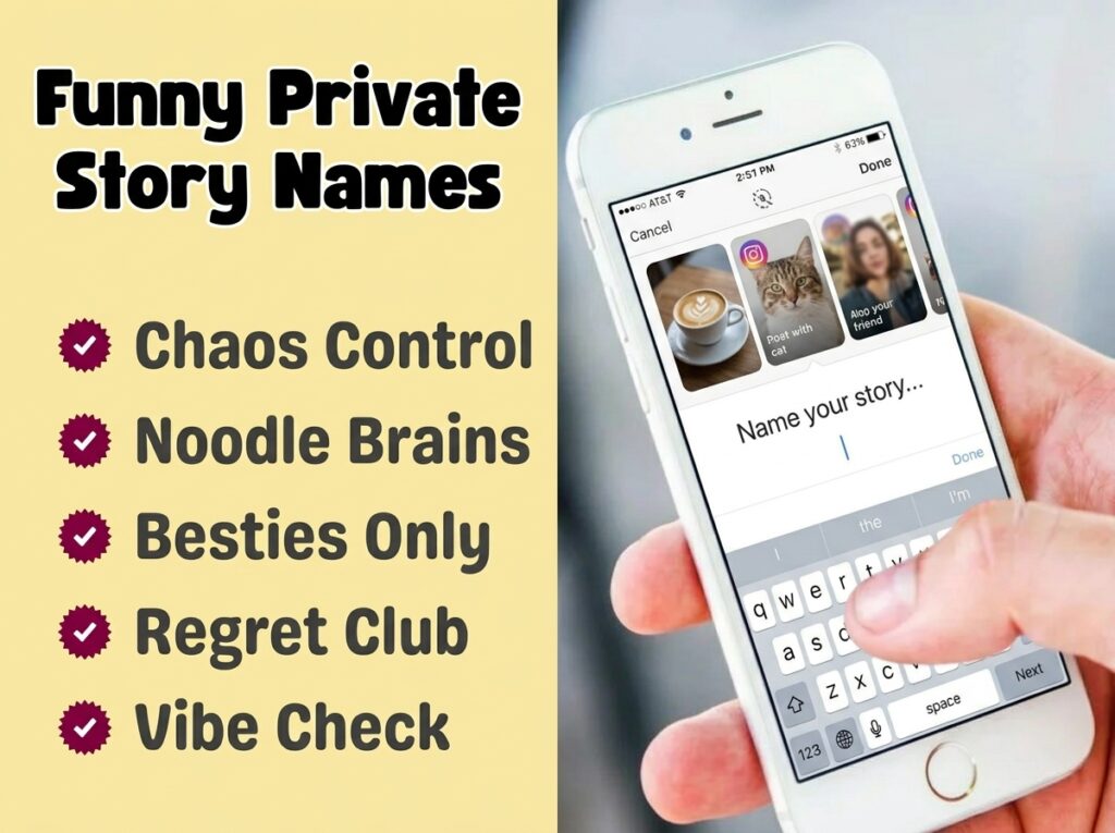 Funny Private Story Names