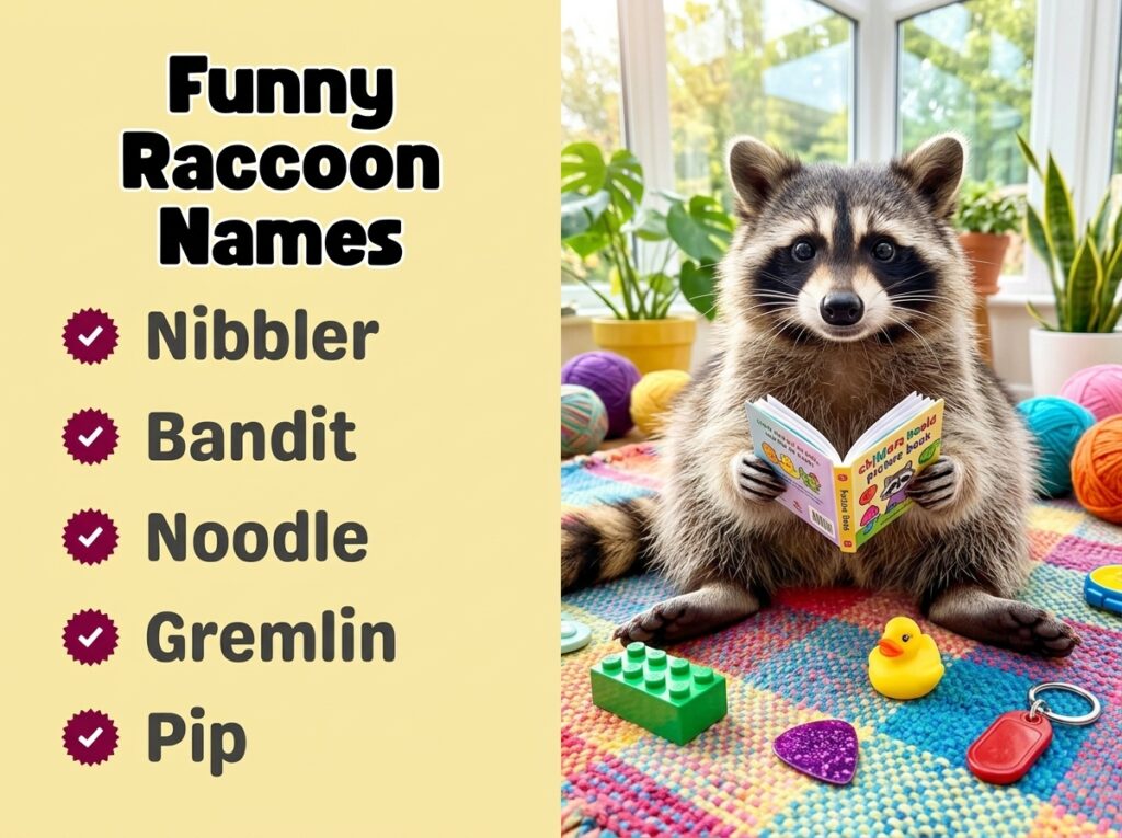 Funny Raccoon Names