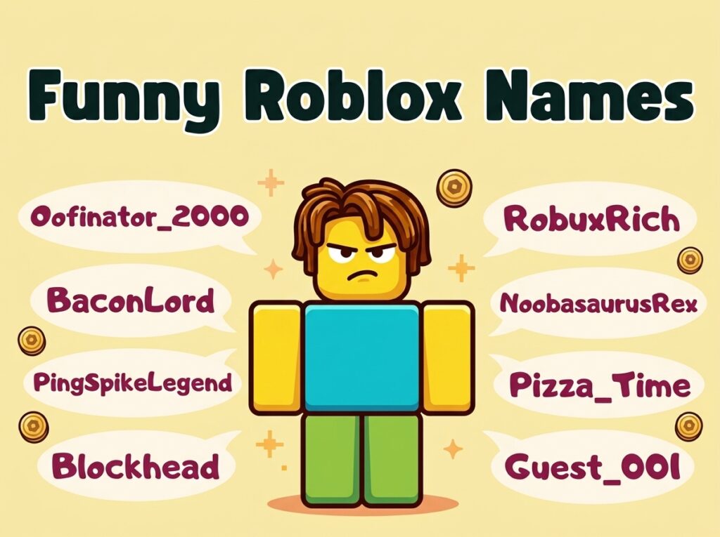 Funny Roblox Names