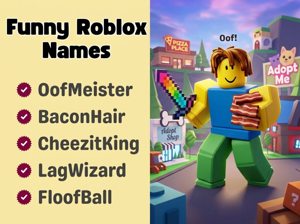 Funny Roblox Names