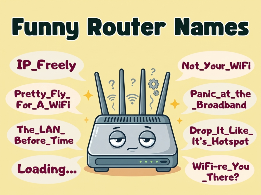 Funny WiFi/Router Names