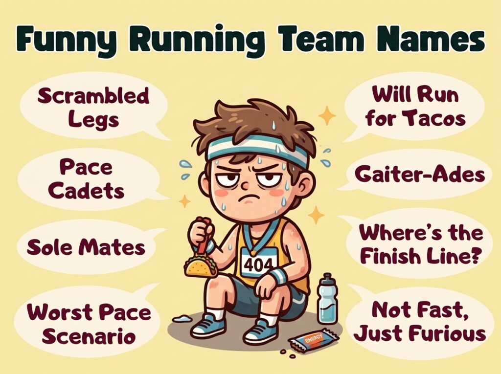 Funny Running Team Names