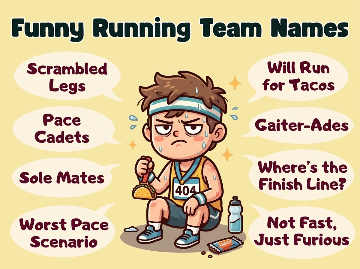Funny Running Team Names