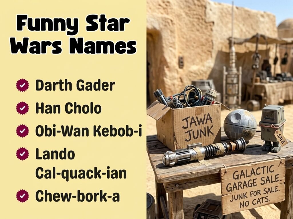 Funny Star Wars Names