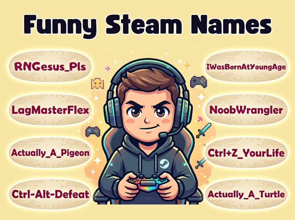 Funny Steam Names